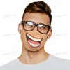 Lustige Gesichtsmaske Erwachsene Kreative Anti Dust Baumwolle Mundmaske 3D Druck Cartoon Masken Waschbare Wiederverwendbare DHL Versand