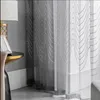 Cinza Pérola Janela Sheer Cortinas Nordic Luz Luxo Sala De Luxo Barco Quarto Sombreamento Moderno Moderno Cortina