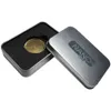 Goed verkopend! 5G tegen EMF Scalar Shield Hoge negatieve ionen mobiele telefoon Nano Chip Round Golden Sticker
