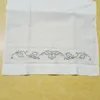 Set of 12 Handkerchiefs White Linen Tea Towel 14"x22" Cloth Guest Hand Dish Kitchen Bathroom Towels