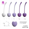 5 pièces Kit d'exercice de serrage Kegel intelligent Bolas de cerise Chine balles vaginales Ben Wa vibrateurs jouets sexuels pour femme Q1119289f7605433