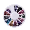 Nail Art AB Rhinestones Kit Charms Glitter Pailletten Set Diamanten Studs Klinknagels Gems voor Nail Beauty Make-up