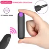 Draadloze afstandsbediening Bullet-vibrators Seksspeeltje voor vrouw 10 modi Mini-vibrator Gspot Clitoris-stimulator Anale dildo-vibrator Y2114273