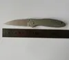 1 st Ny 1660 Assisted Fast Open Flipper Folding Kniv 8CR13 Titan belagd blad Rostfritt stålhandtag EDC Knivar med Retail Box