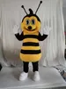 high quality Real Pictures bee mascot Costume for Party Cartoon Character Mascot Costumes for Sale free shipping support customization