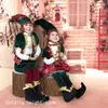 Boże Narodzenie Elfy Pluszowe Elf Doll Xmas Dekoracja Boże Narodzenie dzieci Zabawki Navidad Nowy Rok Prezenty Dzieci Drzewo Wiszące Ozdoby 201127