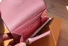 M41939 Cała luksusowa prawdziwa skórzana dama torebki krótkie portfele Uchwyt karty Kobiet Man Man Classic Pocket Qwerq185J
