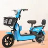Nouveau 48V vélo électrique étudiant batterie voiture double hommes et femmes petit scooter 12A Tianneng batterie puissance 65 km