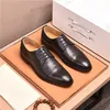 18ss Designers Pointed Toe Wedding Business Shoes Male Fashion PU Leather Dress Shoes For Men Formal Shoes New 2018 Oxfords