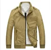 Men's Jacket Plus 3XL size Loose cotton solid Military Men Spring mens Casual Coats warm Jackets 201105