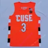 Jerseys Syracuse Orange Basketball Jersey NCAA College Anthony Buddy Jimmy Boeheim Joseph Girard III garçons Benny Williams Cole Swider Symir Torrence John Bol Aja