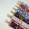 Damen O Bag Silber Haken Schultertaschen Riemen Nylon Umhängetasche Messenger Bag Regenbogengriffe für Modetaschen Accessoires