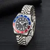 U1 Montre de Luxe Mens Mosts Movement Satchens Ceramic Stainsal Steel Watch Automatic Gapphire Super Luminous for Wristwatch