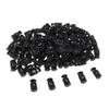 500 peças de plástico Paracord Cord Bloqueios Cliple Buckle Toggle 1 Hole Toggle Stoppers 20x10mm