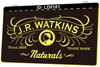 LD0181 J R Watkins Naturals 3D Grawerowanie LED Znak Whatle Retail2917668