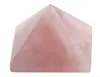 Pyramide de cristal de pierres précieuses naturelles Articles de fantaisie Point de quartz rose Chakra Reiki Guérison Feng Shui Énergie spirituelle Statue Figurine Décoration Arts et artisanat