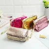 Sequin Makeup Bag Travel Cosemtic Case Waterproof Toiletry Storage Pouch for Women Zipper Wash Bag Portable Make up Organizer326a