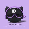 Nuova custodia per auricolare Bulldog musicale hip-hop per AirPods 1 2 Pro Nuova custodia protettiva per Airpod 3 Shell in silicone morbido senza fili Custodia protettiva Bluetooth