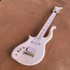 Chitarra elettrica Wang Ziyun mano sinistra, tastiera in acero color bianco perla, hardware in metallo giallo, trasporto gratuito