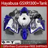 Кузов для Suzuki Hayabusa GSXR 1300 CC GSX-R1300 GSXR-1300 96-07 Blue Silver 74NO.39 1300CC GSXR1300 96 97 98 99 00 01 GSX R1300 2002 2003 2004 2005 2005