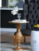 Pineapple shaped coffee table Vintage Golden Pineapple table small tea table side corner small coffee tables