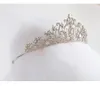 2021 Yeni Vintage Barok Gelin Tiaras Aksesuarları Balo Şapkalar Çarpıcı Sheer Kristaller Düğün Tiaras ve Taçlar 1903