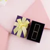 Paper Lipstick Gift Box Jewelry Lipstick Shop Gift Box with Big Bowknot Valentine Birthday Gift Lips Wrapping Case