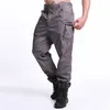 Outdoor Pants Summer Autumn Combat Tactical Men Camping Hiking Cargo Pant Camouflage Trousers Plus Size6004216