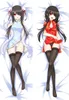Anime Dakimakura Body DATE A LIVE Kurumi Tokisaki 150x50cm 100x35cm Federa per cuscino Manga 201212