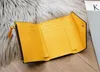 New Zipper VICTORINE Emilie Button Women Short Wallets Fashion Shows Exotic Leather Pouch Round Coin Purse Card Holder M74581