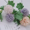 シミュレーションボール菊家の装飾造花2頭シミュレーションハジエアパーティーの結婚式の装飾偽の花T9i001114