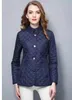Горячая классика! женские короткие стильные куртки/модные английские тонкие хлопковые стеганые куртки/высокое качество британского дизайна женские пальто M-XXXL