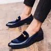 Mocassins hommes chaussures habillées chaussures De luxe hommes fête robe italienne chaussures d'entreprise pour hommes formel Zapatos De Vestir Hombre