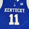 Kentucky Wildcats Basketbal Jersey NCAA College BJ Boston Terrent Clarke Key Brooks Jr. Jesaiah Jackson Devin Askew Lance Ware Fletcher