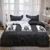 Kumczący Sailor Księżyc Pościel Zestaw Dla Dziewczyn Proste Modne Duvet Cover Królik King Full Twin Single Soft Queen Bed Set 201127