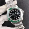 2 Стиль 41 -мм зеленый керамический мужской автоматические часы VSF Cal 3235 Watches Eta Men Steel Dive Date 126610 Устойчивый