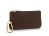 고품질 럭셔리 새 키 파우치 지갑 가죽 지갑 유명한 클래식 디자이너 여성 카드 소지자 동전 지갑 작은 62650