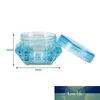 Frasco cosmético 5g 5 pcs garrafa colorida quadrado transparente frascos recarregáveis ​​face face creme loção maquiagem recipiente