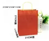 Gift Wrap 50 Pcs/Lot Durable Elegant Packaging Bags With Handle Kraft Paper Bag For Wedding Party Decoration Year Cloth1