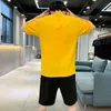 2cc / 1セットメンズカジュアルTシャツ+ショートパンツスーツ夏の半袖韓国のショーツスポーツ服2個セットG1222