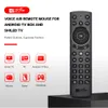 G20S Pro Voice Remote Controlers Air Mouse Barger Slight Инфракрасное обучение гиропонца 2,4G Wireless для TX3 TX6S X96 H96 A95X Mecool Android TV Box Box