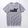 Coma mens t shirt parody cool trend spoof comedy skämt toppar rolig t-shirts bomull kortärmad t-shirt herrkläder g1222