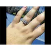 Luxury Female White AAA Zircon Wedding Ring Set Fashion 925 Silverfyllda smycken Promise Förlovningsringar för kvinnor9203999