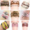 2021 30 styles infinity bracelets Love Believe Pearl Friendship Charm Multilayer Leather for women