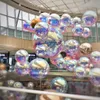 Outdoor Games Brightness Shine Sphere Inflatable Mirror Ball Reflective PVC Inflatable Mutil color Mirror Ball