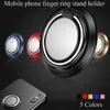Universale 360 Rotazione Sottile Supporto per anello da dito per telefono Supporto per telefono cellulare in metallo di alta qualità Accessori per telefoni cellulari
