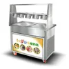 Adifferent tarzı modelleri yoğurt kızarmış dondurma makinesi ile ayak defrost fonksiyonu dondurma rulo makinesi