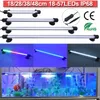 Acquario IP68 Spina UK AC100-240V Illuminazione subacquea Lampada LED per acquario D20 Y200922