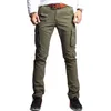 Vomint nouveaux hommes mode militaire Cargo pantalon Slim Regualr coupe droite coton Multi couleur Camouflage vert jaune V7A1P015 H1223