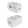 Multi function International Power Adapter Travel Adapter Global Universal Power Plug With 2 USB Port Charger Converter EU UK US AU Plug